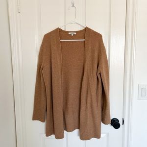 Camel Madewell cardigan